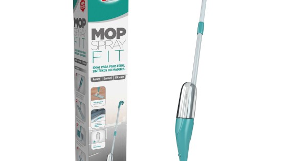 Comercial Ruzalem Mop Spray Microfibra Reservat Rio Fit Flash Limp