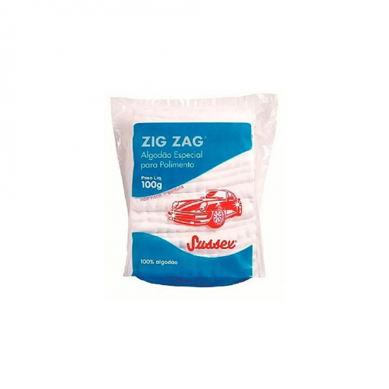 Algodão Especial para Polimento Zig Zag 100g