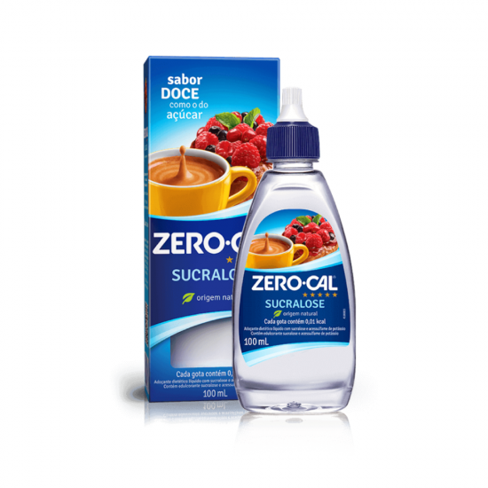 Adoçante Líquido Zero-Cal Sucralose 100mL