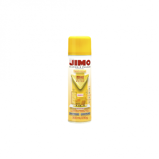 Anti Ácaros e Pulgas Aerossol Jimo 300mL