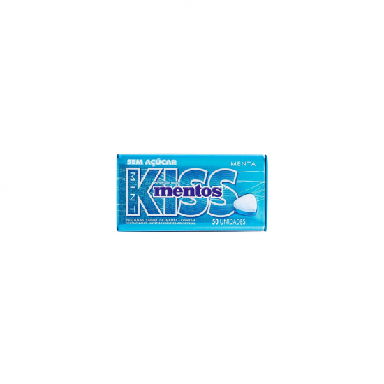 Bala Mentos Kiss 35g Menta