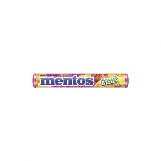 Bala Mentos Stick 37,5g Fruit