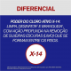 Limpador Desinfetante Veja X-14 Limpeza Pesada 2 em 1 com Cloro 500mL 20% DESCONTO