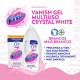 Tira Manchas em Gel Vanish Crystal White 1,5L para Roupas Brancas