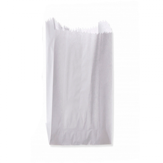 Saco de Papel Mono Viagem 1 Branco com 500 unid. Embalebem 