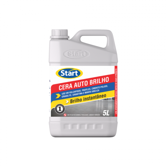 Cera Auto Brilho Start Incolor 5L