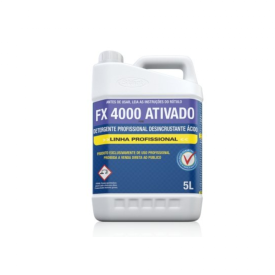 Desincrustante Limpa Baú FX4000 Ativado Start 5L