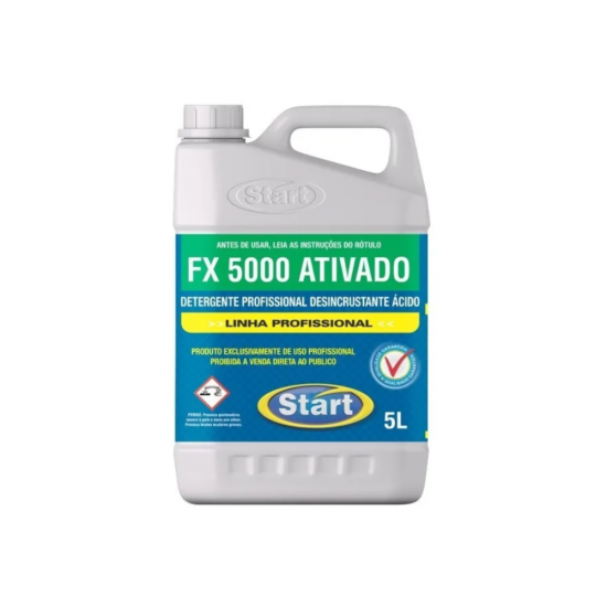 Desincrustante Limpa Baú FX5000 Ativado Start 5L