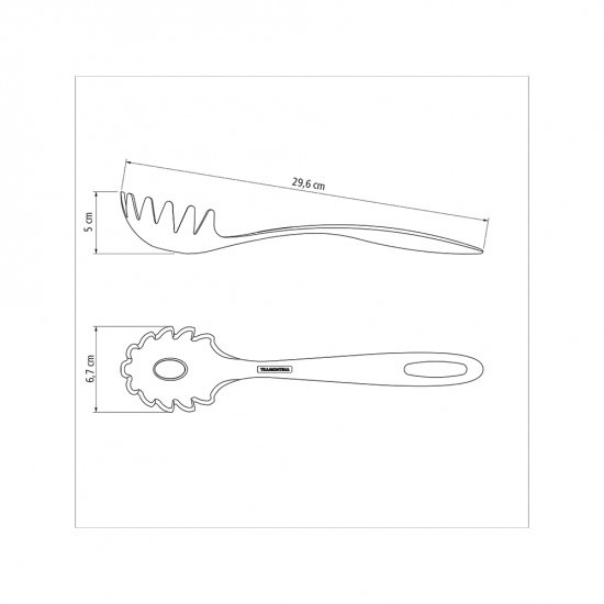 Pegador para Massa de Nylon Tramontina Ability