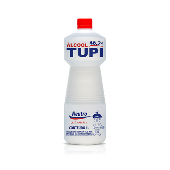 Álcool Líquido 46% Tupi 1L