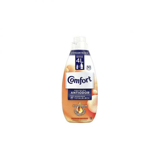 Amaciante Concentrado Comfort Proteção Antiodor 1L